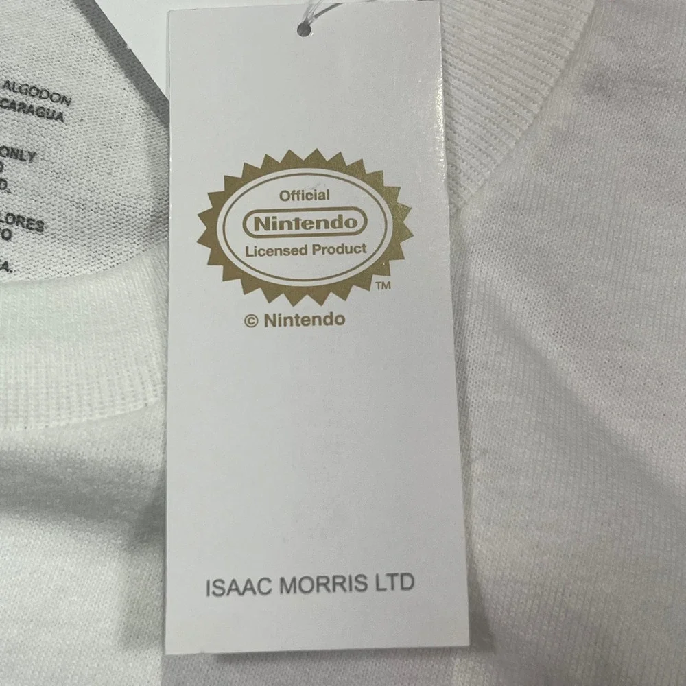 Nintendo‎ 64 N64 dead stock Graphic T-Shirt White Mens Large New Isaac Morris